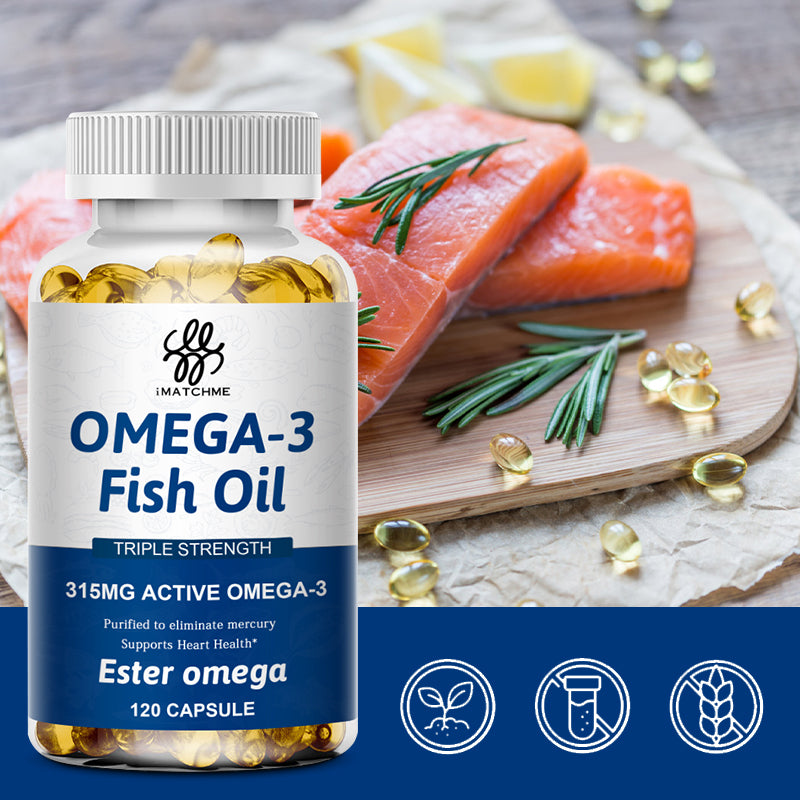 Deep-Sea OMEGA-3 Fish Oil Capsules