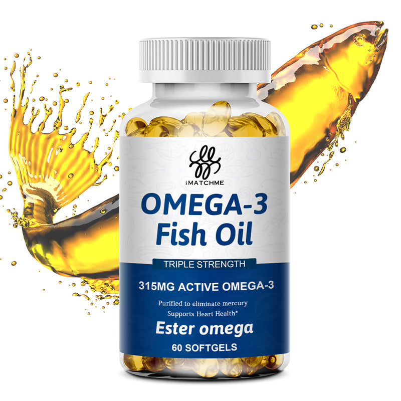 Deep-Sea OMEGA-3 Fish Oil Capsules