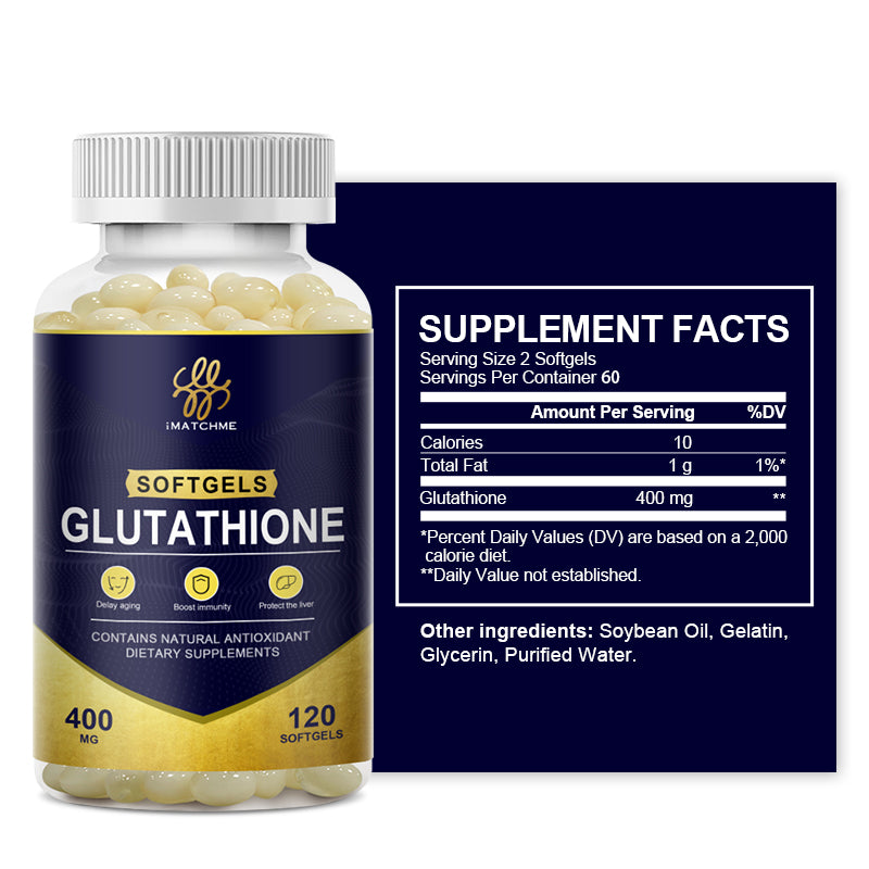 iMATCHME Glutathione Capsules Collagen 120 pcs