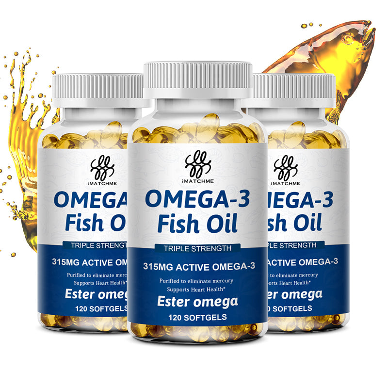 Deep-Sea OMEGA-3 Fish Oil Capsules