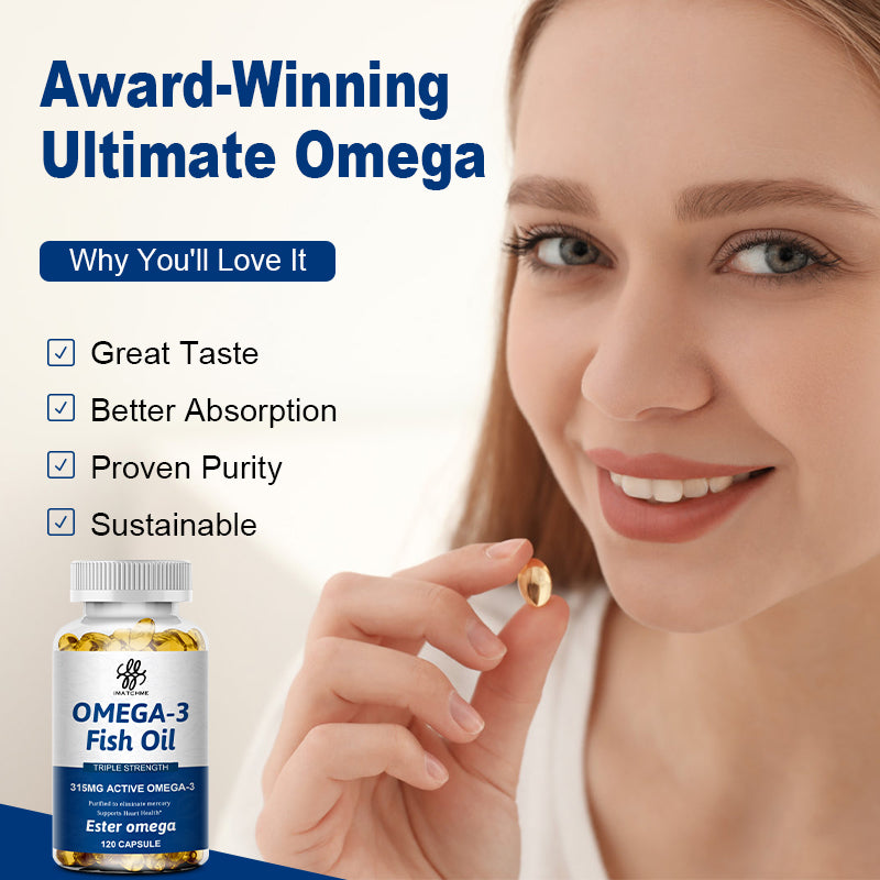 Deep-Sea OMEGA-3 Fish Oil Capsules