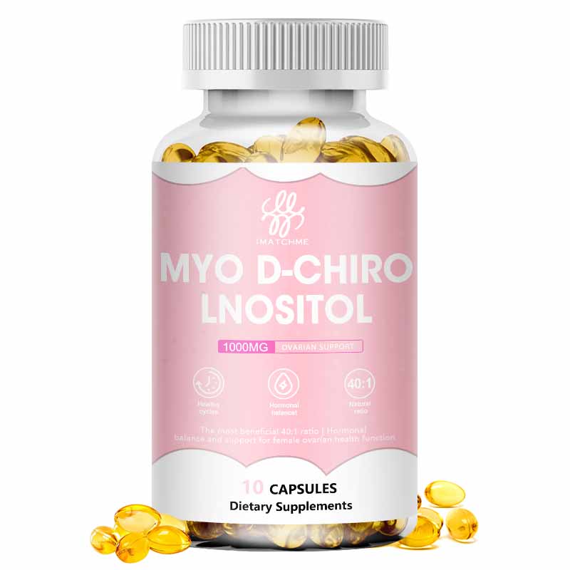 MYO D-CHIRO INOSITOL Dietary Supplement Capsules