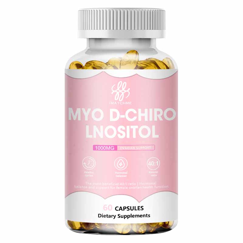 MYO D-CHIRO INOSITOL Dietary Supplement Capsules