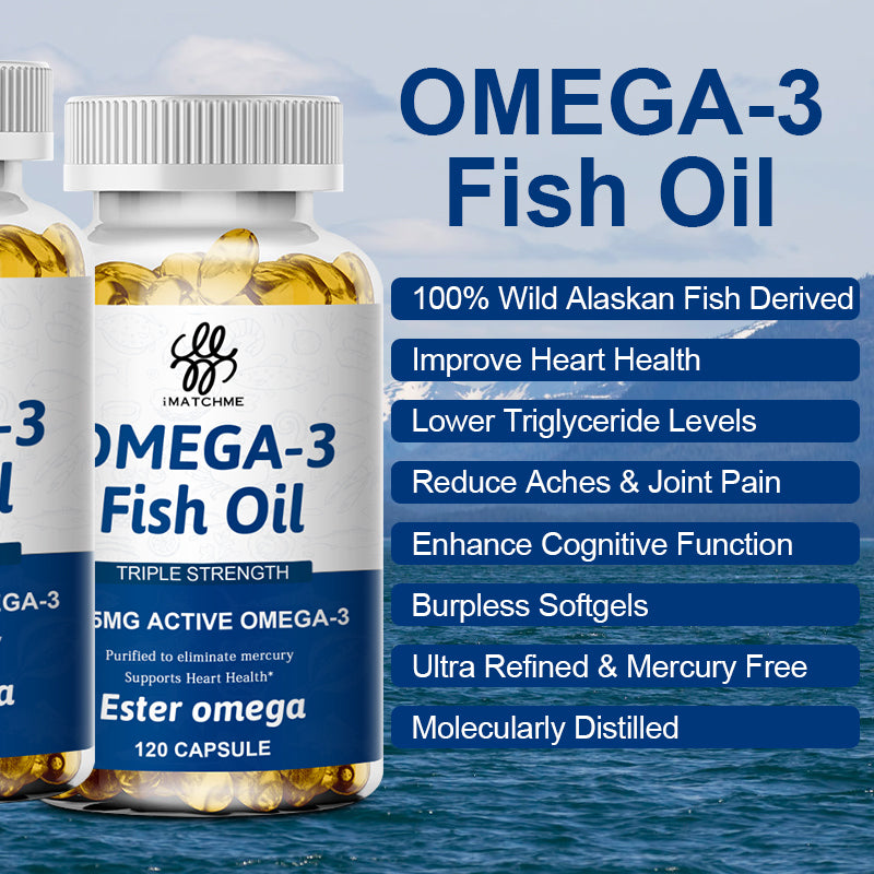 Deep-Sea OMEGA-3 Fish Oil Capsules