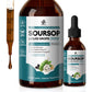 Soursop Graviola Liquid Drop with Lions Mane Mushroom, Elderberry, Natural Flavor, 1 Fl Oz