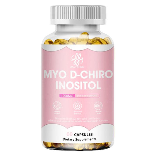 MYO D-CHIRO INOSITOL Dietary Supplement Capsules