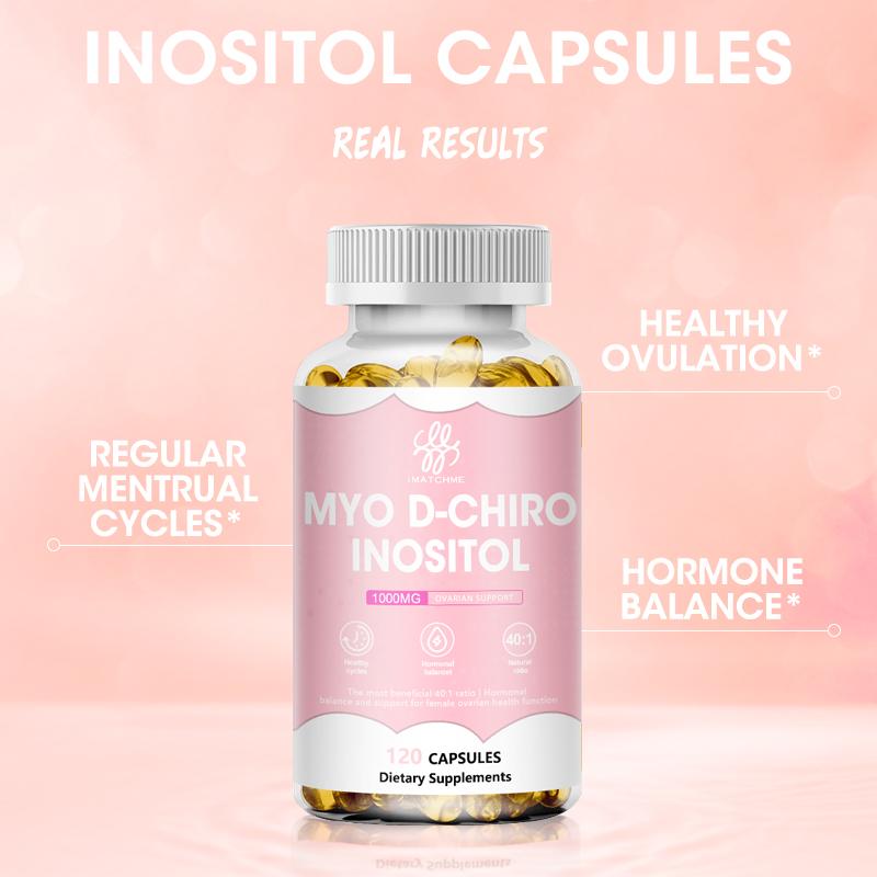 MYO D-CHIRO INOSITOL Dietary Supplement Capsules