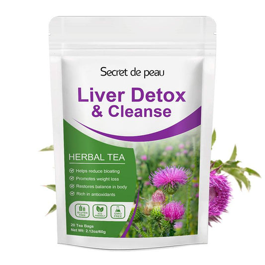 Secret De Peau Natural Organic Liver Detox Te Clearing Away Heat Detoxifying Supports Liver Metabolism Boost Immune