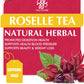 iMATCHME Natural Roselle Tea Rich in vitamin C and Anthocyanins Strengthens the Immune System, Skin Beauty, Promotes Digestion