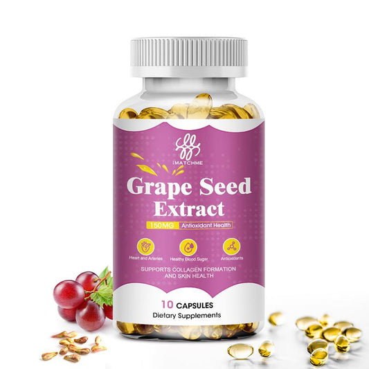 iMATCHME Grapeseed Extract 100mg 120 capsules Grape Seed Oil
