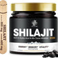 Pure Shilajit Resin with Spoon for Men & Women, 600mg Shilajit Supplement Max Strength with 85+ Trace Minerals Golden Grade for Enhanced Energy and Immune Support, 2.12oz, 60gm, 100 Servings