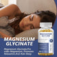 Magnesium Glycinate Fully Chelated, High Absorption Formula with Magnesium Bisglycinate Chelate for Nerve, Muscle & Bone Health Support, Vegan, Gluten Free