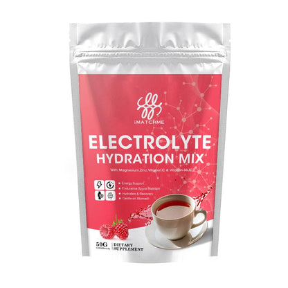 Electrolyte Hydration Mix Tea Dietary Supplement 200G Raspberry Flavor