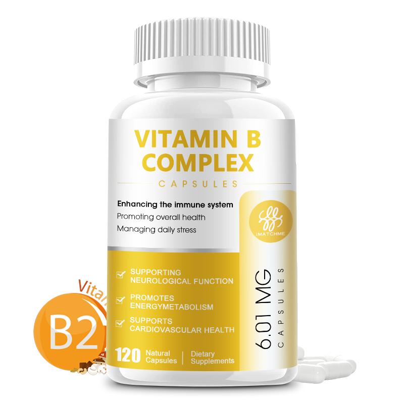 Vitamin B Complex Capsules For Enhancing the Immune System